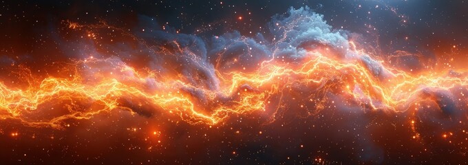 Electric Storm in Cosmic Clouds