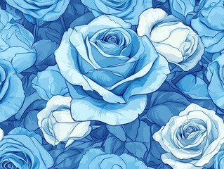 Blue Roses