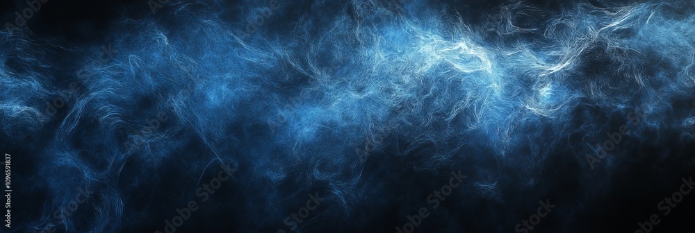 Aufkleber this captivating abstract background showcases shades of blue with dark tones and a subtle black vig
