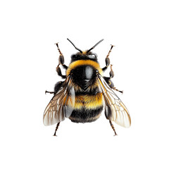 bee on transparent background