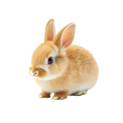 Obraz premium rabbit isolated on transparent background