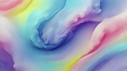 A delicate abstract texture inspired by watercolor art, featuring soft, flowing gradients with smooth color transitions. 