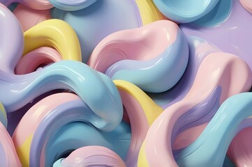 A delicate abstract texture inspired by watercolor art, featuring soft, flowing gradients with smooth color transitions. 