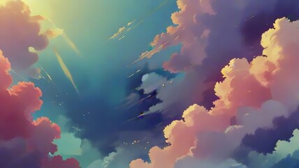 A delicate abstract texture inspired by watercolor art, featuring soft, flowing gradients with smooth color transitions. 