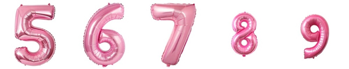 number balloon