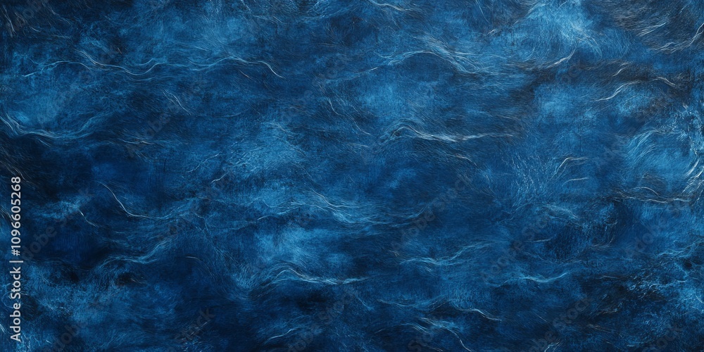 Aufkleber this captivating abstract background features deep blue tones with a dark vignette effect, ideal for