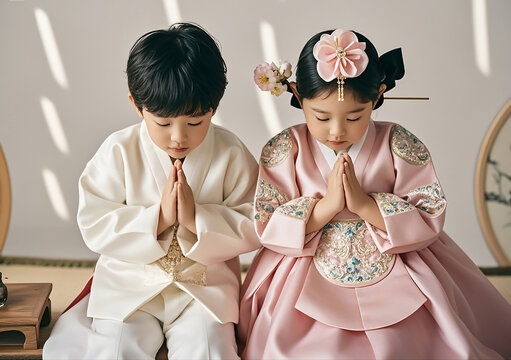 2025 새해 맞이 한국 설날의 전통과 한복의 아름다움
Welcoming the New Year 2025 The Traditions of Korean Seollal and the Beauty of Hanbok