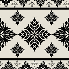 black and white seamless pattern