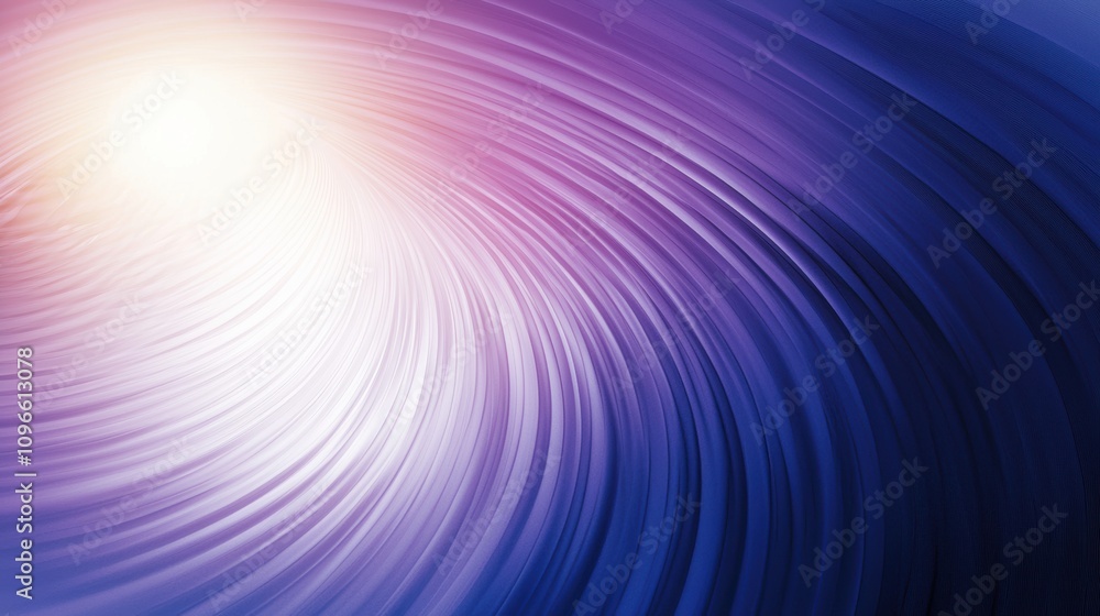 Poster dynamic and futuristic tech circles creating a vibrant holographic effect