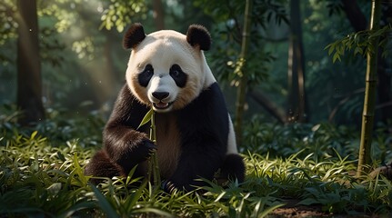 Fototapeta premium panda