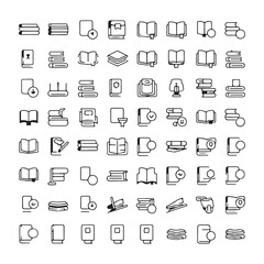 Flat Design Icon Set for Business and Technology