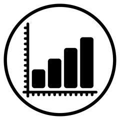 graph glyph icon