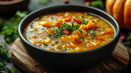 Autumnal Vegetable Soup: A Cozy and Flavorful Dish