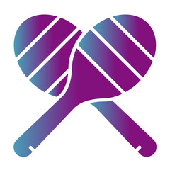 illustration of a maracas instrument