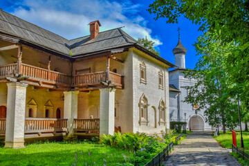 Old chambers of the Monastery of Saint Euthymius in Suzdal