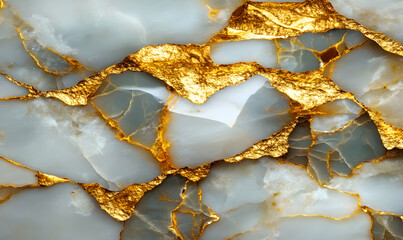 Luxurious grey and gold marble texture background. Ideal for design projects needing a sophisticated and elegant touch.