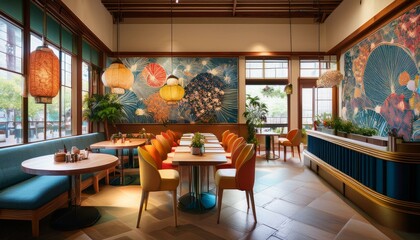 The vibrant colors and designs uplift the spirit.  