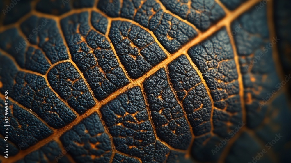 Poster captivating macro photograph showcasing the intricate pattern fine textures and natural symmetry fou
