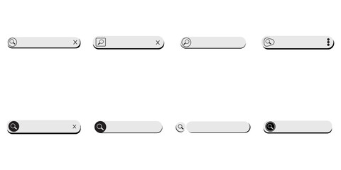 Search Bar Element Design Graphic