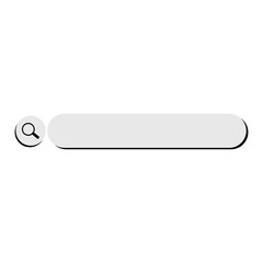 Search Bar Element Design Graphic