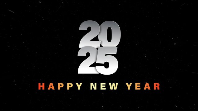 Modern Happy New Year Celebration Title Intro