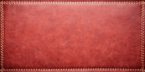 Faded red leather background with a nostalgic feel, sentimental, sentimental, distressed, retro