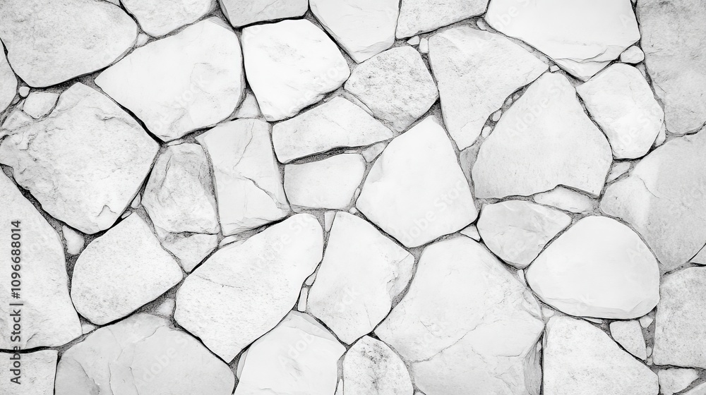 Poster a captivating close-up of a textured stone wall. the unique arrangement and natural patterns of the 