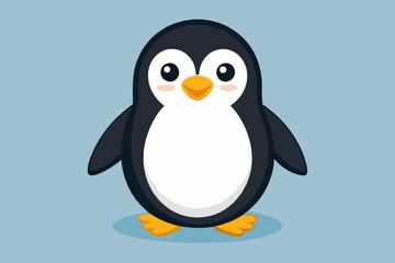 Obraz premium About penguin bird vector