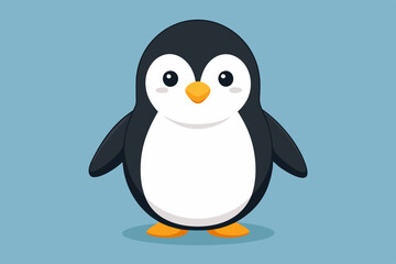 About penguin bird vector