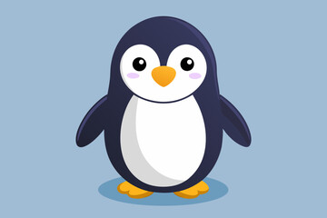 About penguin bird vector