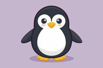 About penguin bird vector