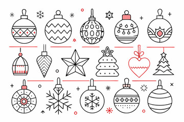 Christmas, decoration, ball