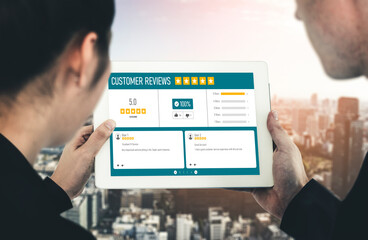 Customer experience and review analysis by modish computer software for corporate business