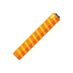 Delicious wafer cookie roll featuring a crispy texture and rich chocolate filling