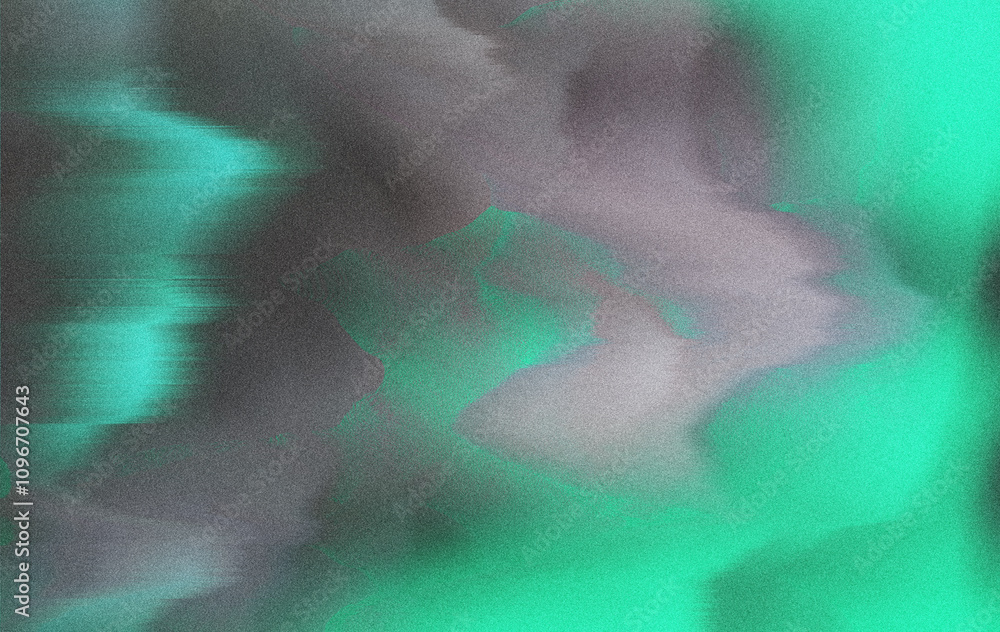 Poster glitch grainy abstract smeared iridescent gradient blurred unique background texture digital noise g