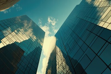 High-rise buildings in a metropolitan area