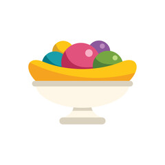 Banana split dessert served in a bowl with colorful scoops of ice cream, a classic and refreshing treat