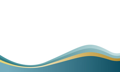 luxury abstract wave background