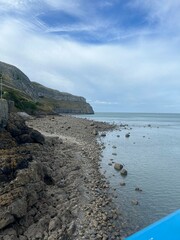 beach and rocks