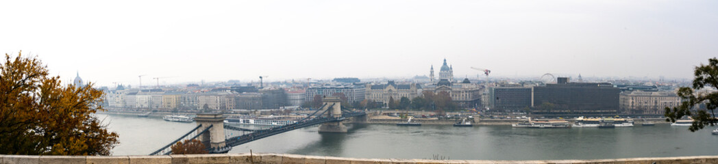 Budapest, skyline Pest 2024