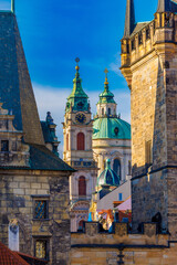 Charles Bridge Rooftops