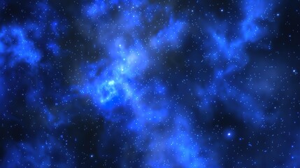 Milky_way_galaxy_with_star_and_noise_blue