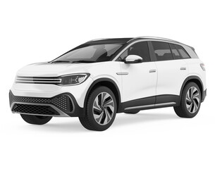 Obraz premium SUV Car Isolated