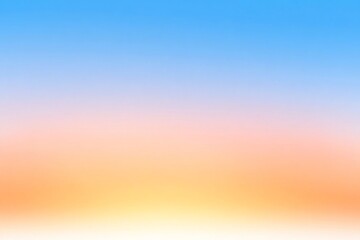 Obraz premium Sophisticated Powder Blue and Light Peach Gradient Background for Trendy Product Showcases and Inviting Displays