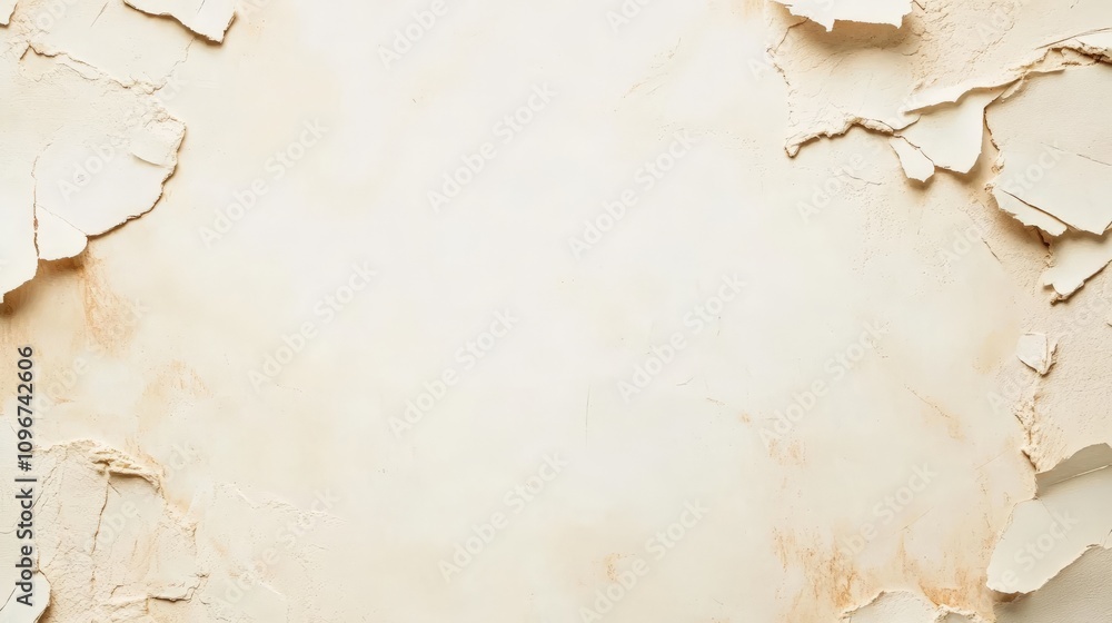 Poster A textured background featuring peeling layers of paper, creating an artistic and vintage effect suitable for various design purposes.