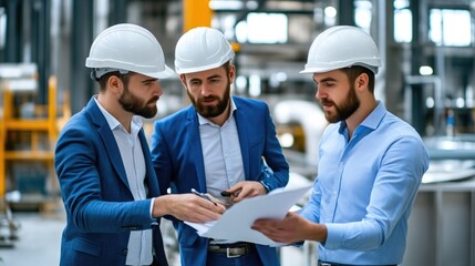 Engineers Evaluating Safety Barriers for Electrical Systems