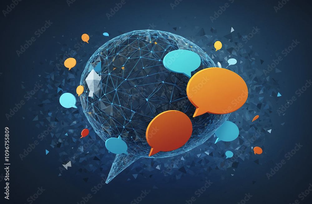 Poster abstract background with space for text, soft gradient design