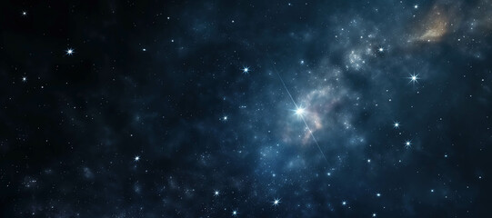 Fototapeta premium galaxy stars with space nebula clouds background, sky 38