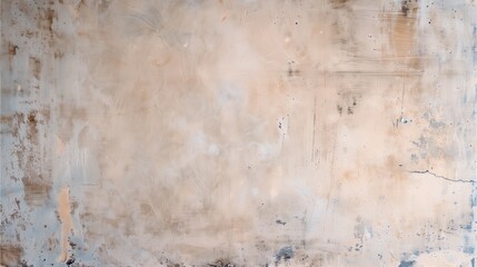 Fototapeta premium Rustic Beige Wood Texture: This distressed beige wood background offers a timeless and rustic charm, perfect for showcasing your designs and products.