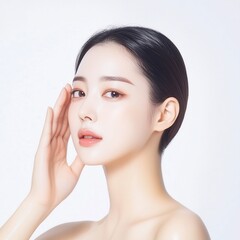Obraz premium portrait of a woman with skin